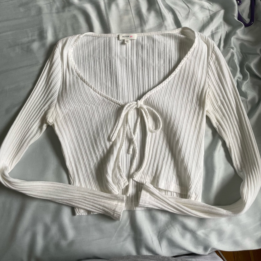 Tie up cardigan